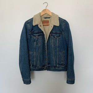 Levi’s Sherpa Lined Denim Jacket